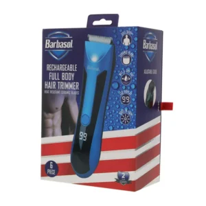 BARBASOL RECHARGEABLE FULL BODY HAIR TRIMMER CBT 1-8008-SIG - Imagen 1