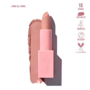 BEAUTY CREATIONS TEASE ME SOFT MATTE LIPSTICK LTM02 3.5g - Imagen 1