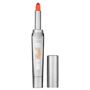 BENEFIT THEY'RE REAL DOUBLE THE LIP B. SEXY LIPSTICK & LINER FLAME G 0.5oz - Imagen 1