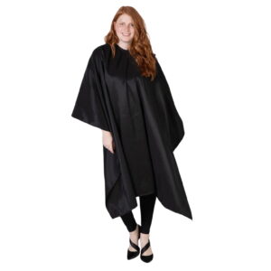 BETTY DAIN Plus Size Styling Cape 2213-BLK - Imagen 1