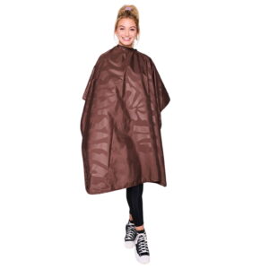 BETTY DAIN Bleach Proof All Purpose Cape BROWN 530-BRN - Imagen 1
