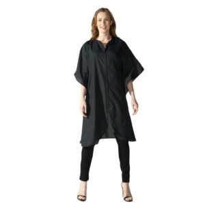 BETTY DAIN Caftan Client Gown BLACK 990C - Imagen 1
