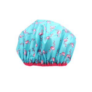 BETTY DAIN Flamingos Party Shower Cap 5233 - Imagen 2