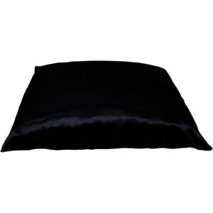 BETTY DAIN Satin Pillowcase - King 122-BLK BLACK - Imagen 1