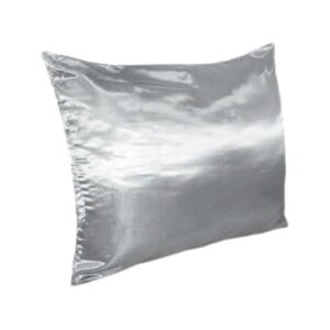 BETTY DAIN Satin Pillow Case - Standard GREY 121-GRY - Imagen 1