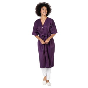 BETTY DAIN Spirit Gown - Silkara | Salon Robe 6400-PUR - Imagen 1