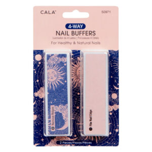 CALA 4-WAY NAIL BUFFERS CELESTIAL 2PC 50971 - Imagen 1