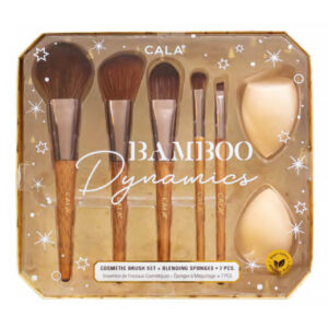 CALA BAMBOO DYNAMICS COSMETIC BRUSH SET 7PCS 76854 - Imagen 1