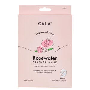 CALA BRIGHTENING ROSEWATER ESSENCE MASK 5 SHEETS 67102 - Imagen 1