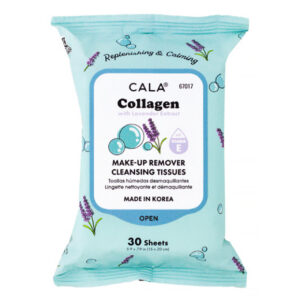 CALA COLLAGEN MAKE UP REMOVER CLEANSING TISSUES 30 SHEETS 67017 - Imagen 1