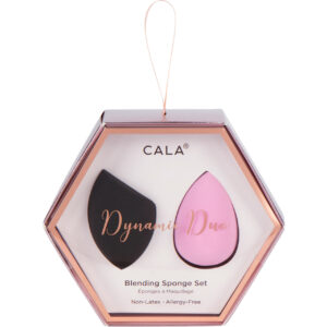 CALA DYNAMIC DUO BLENDING SPONGE SET BLACK/PINK 76083 - Imagen 1