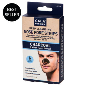 CALA FOR MEN NOSE PORE STRIPS CHARCOAL 6 STRIPS 67208 - Imagen 1