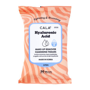 CALA HYALURONIC ACID MAKE UP REMOVER CLEANSING TISSUES 30 SHEETS 67019 - Imagen 1