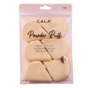 CALA POWDER PUFF 6PC NUDE 76069 - Imagen 1