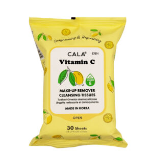 CALA VITAMIN C MAKE UP REMOVER CLEANSING TISSUES 30 SHEETS 67014 - Imagen 1