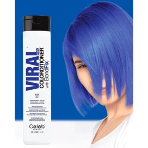 CELEB LUXURY VIRAL COLOR CONDITIONER BLUE 244ml - Imagen 2