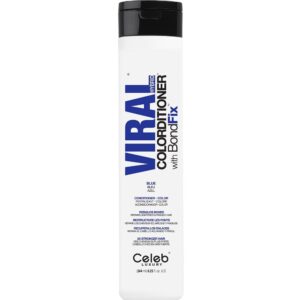 CELEB LUXURY VIRAL COLOR CONDITIONER BLUE 244ml - Imagen 1