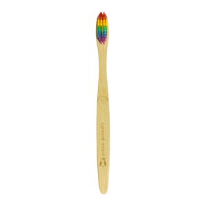 KIKICARE BAMBOO TOOTHBRUSH SMILE PROUDLY RAINBOW - Imagen 1