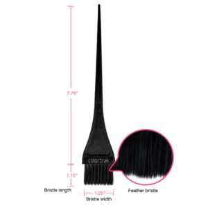 COLORTRAK 3PK ASSORTED FEATHER BRISTLE COLOR BRUSHES CTB3E - Imagen 3