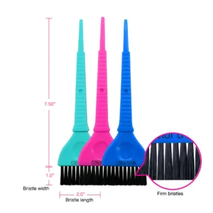 COLORTRAK COLOR BRUSHES FIRM BRISTLES 3PK CTB3A - Imagen 2