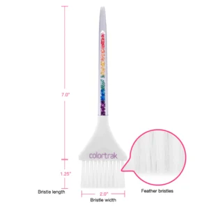 COLORTRAK PRIDE BRUSH ULTRA SOFT FEATHER BRISTLES 7002 - Imagen 2
