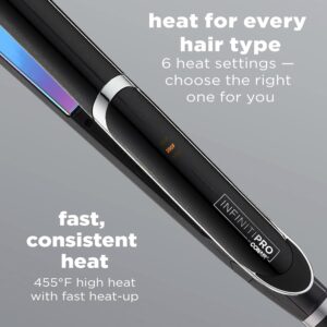 INFINITIPRO BY CONAIR RAINBOW TITANIUM 1" FLAT IRON CS207NN - Imagen 3