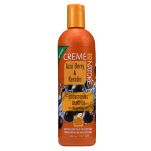 CREME OF NATURE ACAI BERRY & KERATIN STRENGTHENING SHAMPOO 354ml - Imagen 1