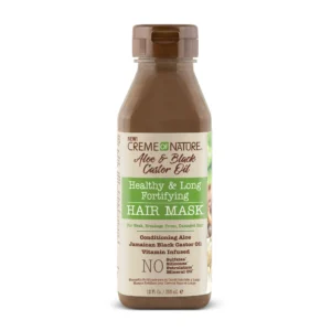 CREME OF NATURE ALOE & BLACK CASTOR OIL HAIR MASK 355ml - Imagen 1