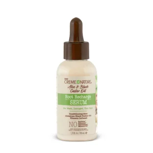 CREME OF NATURE ALOE & BLACK CASTOR OIL ROOT RECHARGE SERUM 60ml - Imagen 1