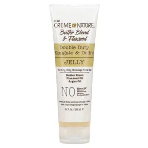 CREME OF NATURE BUTTER BLEND & FLAXSEED DOUBLE DUTY JELLY 248ml - Imagen 1