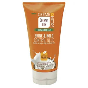 CREME OF NATURE COCONUT MILK SHINE AND HOLD CONTROL GLUE 150ml - Imagen 1