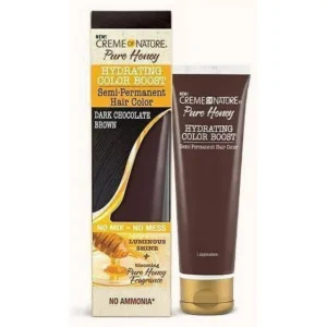 CREME OF NATURE PURE HONEY HYDRATING BOOST COLOR DARK BROWN 89ml - Imagen 1