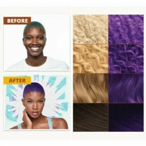 CREME OF NATURE PURE HONEY HYDRATING BOOST COLOR ROYAL PURPLE 89ml - Imagen 2