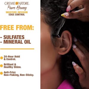 CREME OF NATURE PURE HONEY MOISTURE INFUSION EDGE CONTROL 63.7g - Imagen 2