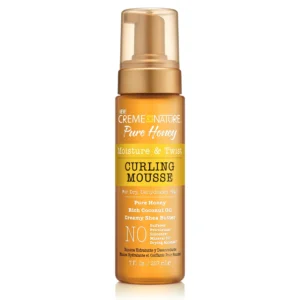 CREME OF NATURE PURE HONEY MOISTURE & TWIST CURLING MOUSSE 207ml - Imagen 1