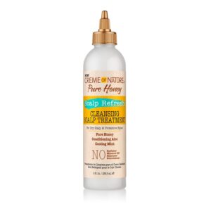 CREME OF NATURE PURE HONEY SCALP REFRESH CLEANSING SCALP TREATMENT 236ml - Imagen 1