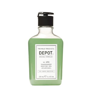 DEPOT 406 TRANSPARENT SHAVING GEL 100ml - Imagen 1