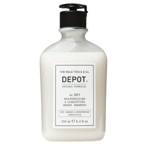 DEPOT 501 MOISTURIZING & CLARIFYING BEARD SHAMPOO 250ml - Imagen 1