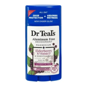 DR. TEAL'S ALUMINIUM FREE DEODORANT ELDERBERRY & VITAMIN D 75g - Imagen 1
