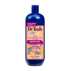 DR. TEAL'S KIDS 3 IN 1 ELDEBERRY BATH 591ml - Imagen 1