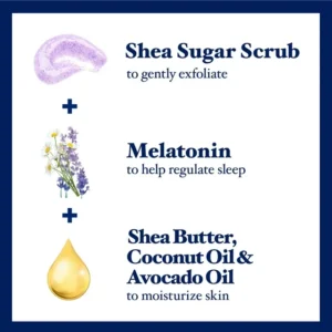 DR. TEAL'S SHEA SUGAR SCRUB MELATONIN 538g - Imagen 2