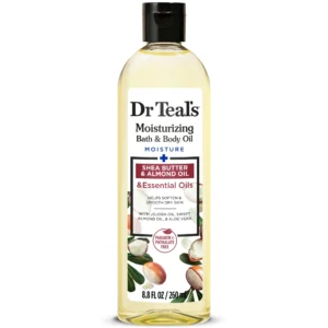DR. TEAL'S MOISTURIZING BATH & BODY OIL ULTRA RICH SHEA BUTTER 260ml - Imagen 1