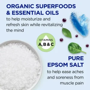 DR. TEAL'S PURE EPSOM SALT REFRESH & REVITALIZE 3LBS - Imagen 2