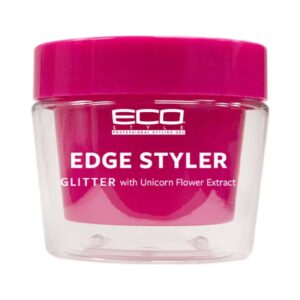 ECO STYLE EDGE STYLER GLITTER WITH UNICORN FLOWER EXTRACT 3oz - Imagen 1