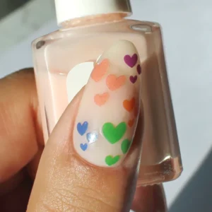 ELLA + MILA NAIL ART DECALS HEART ON MY SLEEVE (LOVE) - Imagen 3