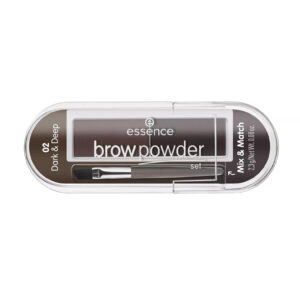 ESSENCE BROW POWDER SET 02 DARK & DEEP 2.3g - Imagen 1