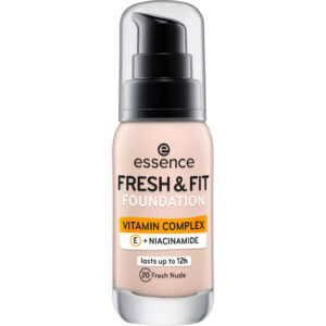 ESSENCE FRESH & FIT FOUNDATION 20 FRESH NUDE 30ml - Imagen 1