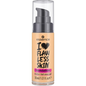 ESSENCE I LOVE FLAWLESS SKIN FOUNDATION 60 DARK IVORY 30ml - Imagen 1