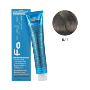 FANOLA COLOURING CREAM 8.11 100ML - LIGHT BLONDE INTENSE ASH - Imagen 1