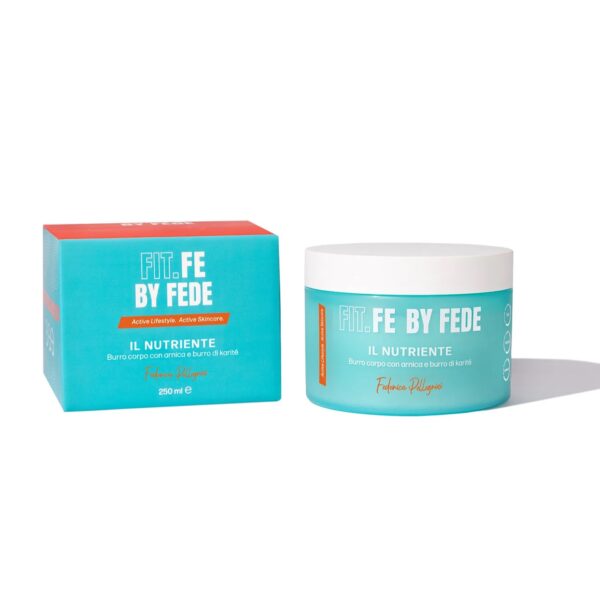 FIT.FE-BY-FEDE-IL-NUTRIENTE-BODY-BUTTER-250ml.jpg Crema corporal Ultra Panama FIT.FE by Fede con manteca de karité y cera de abeja.